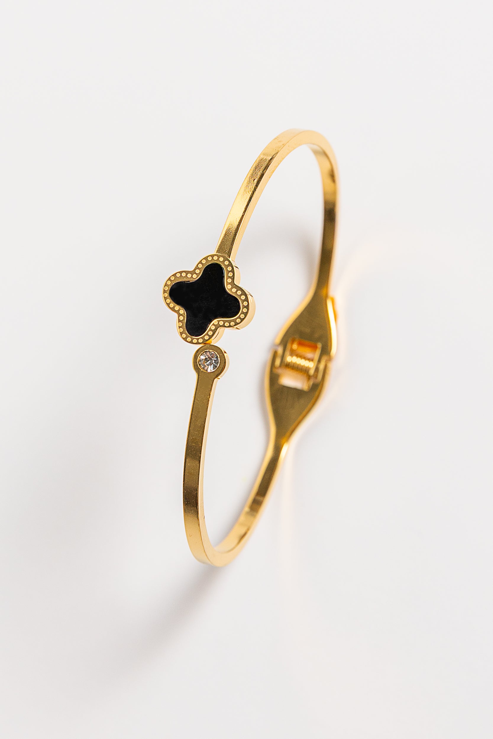 “INTENSITY BRACELET” 18K GOLD PLATED STEEL BRACELET, INTENSITY